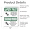 Signmission Safety Culture Sign, 10 in Width, Vinyl Decal, Rectangle, Bilingual OS-2PACK-SF-D-1014-L-10794 - alternate 5